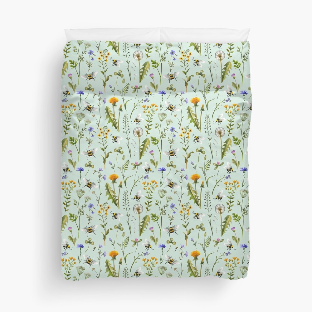 Aperçu de l'œuvre Housse de couette créée et vendue par MirabellePrint.
