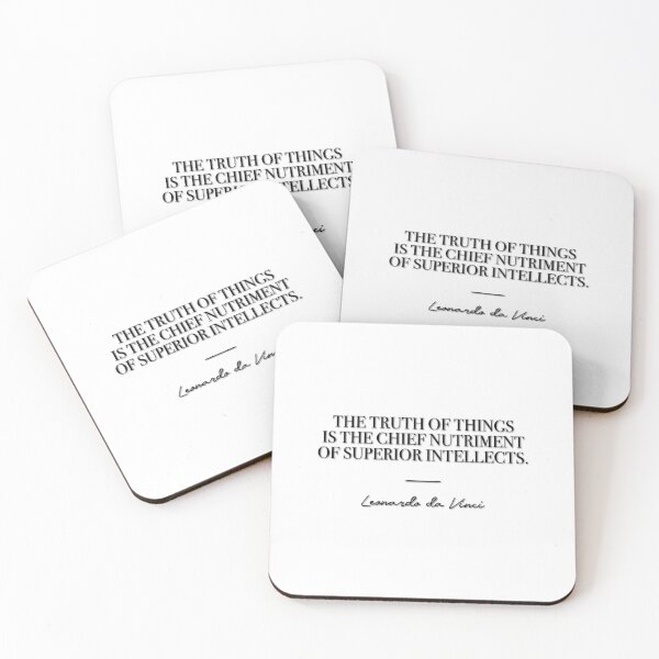 Item preview, The truth of things is the chief nutriment of superior intellects (black) designed and sold by didijuca.