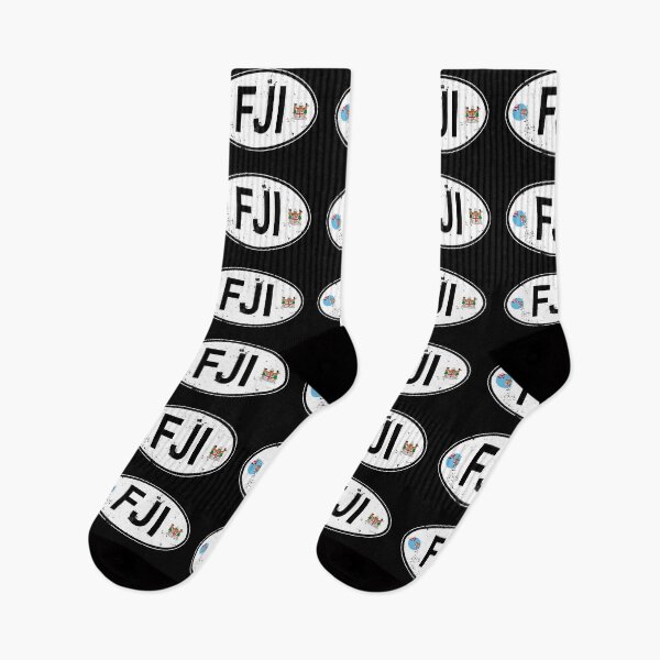 Item preview, Fiji Oval Country Code Decal designed and sold by rogue-design.