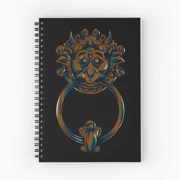 Item preview, labyrinth door knocker designed and sold by wetchickenlip.