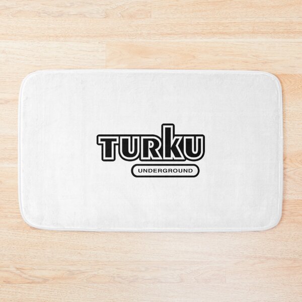 Item preview, Turku Underground (musta teksti) designed and sold by futurytmi.