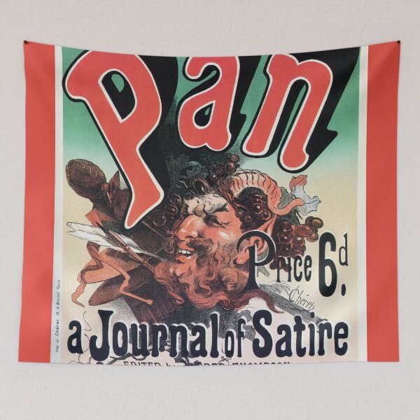 Item preview, Pan, a journal of satire by Jules Chéret advert designed and sold by aapshop.
