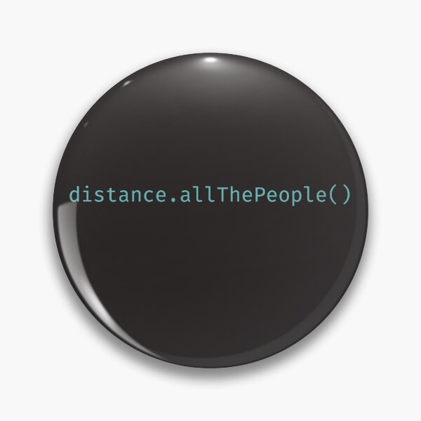 Artikelvorschau, Social Distancing Code Funktion - Blau entworfen und verkauft von VickiLanger.