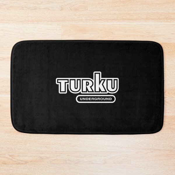 Item preview, Turku Underground (valkoinen teksti) designed and sold by futurytmi.