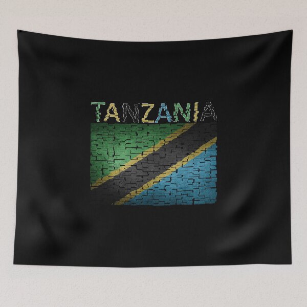 Item preview, Tanzania Flag - Art design designed and sold by AndiHK.