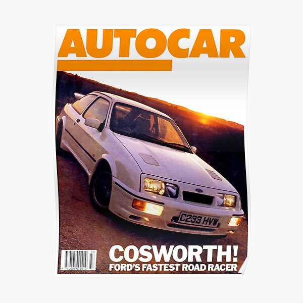 FORD SIERRA RS COSWORTH 4X4 SAPPHIRE RETRO POSTER PRINT CLASSIC 90's ADVERT A3! FORD SIERRA RS COSWORTH 4X4 SAPPHIRE RETRO POSTER PRINT CLASSIC 90's ADVERT A3!