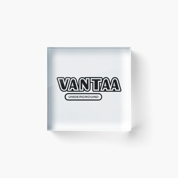 Item preview, Vantaa Underground (musta teksti) designed and sold by futurytmi.