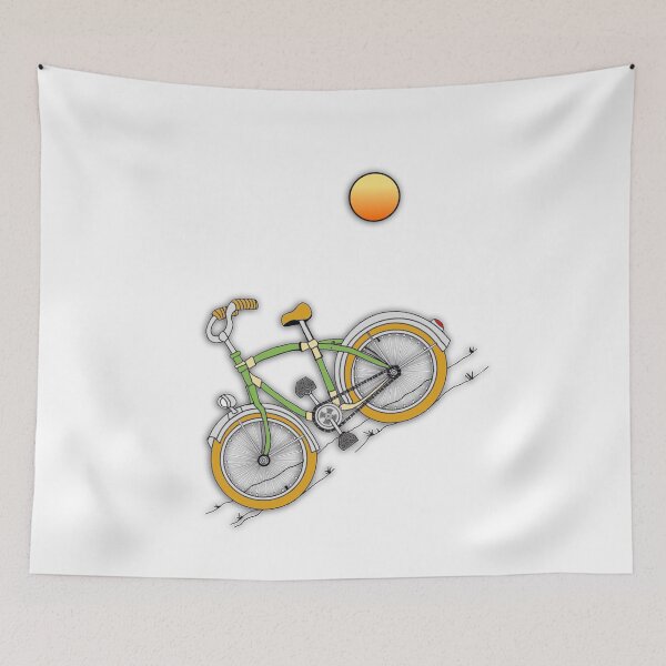 Item preview, Bicycle going down ... designed and sold by AtelierFafard.