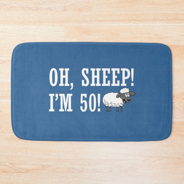 Item preview, Oh Sheep I'm 50 Cartoon Ewe designed and sold by jaycartoonist.