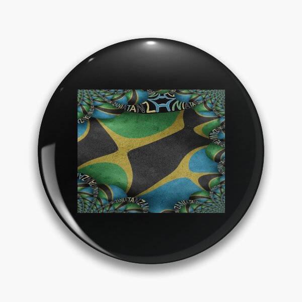 Item preview, Tanzania Flag - Art design designed and sold by AndiHK.