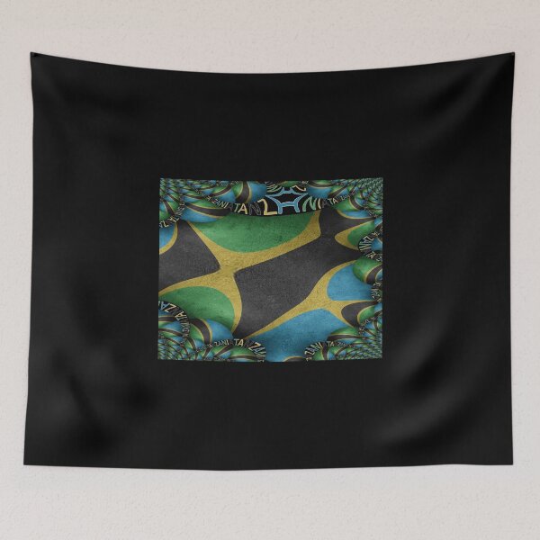 Item preview, Tanzania Flag - Art design designed and sold by AndiHK.