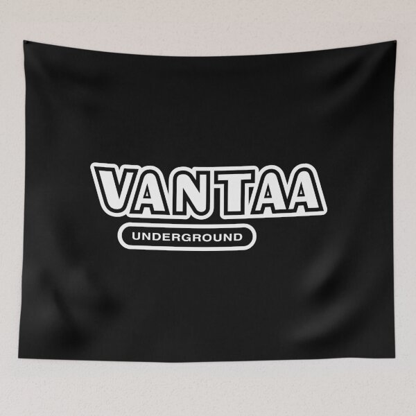 Item preview, Vantaa Underground (valkoinen teksti) designed and sold by futurytmi.
