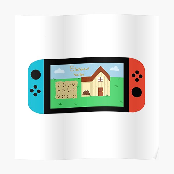 Poster Nintendo Switch Redbubble