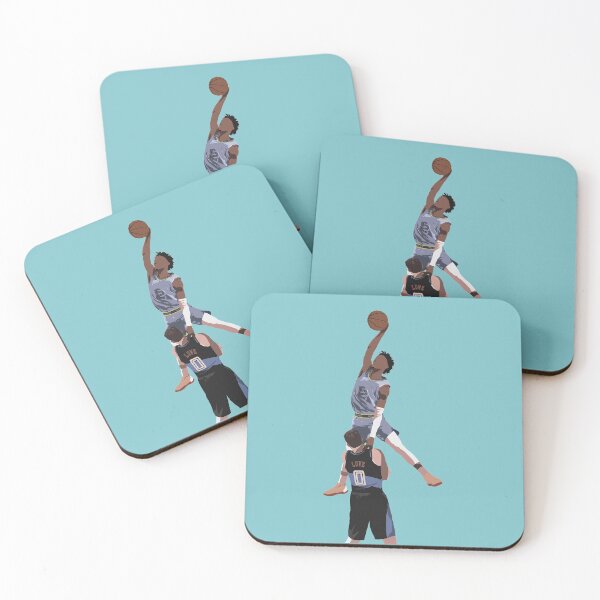 Item preview, Ja Morant Almost Dunks On Kevin Love designed and sold by RatTrapTees.