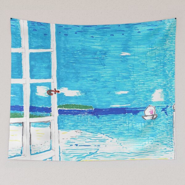 Item preview, Summer Sea View designed and sold by hajarsdeco.