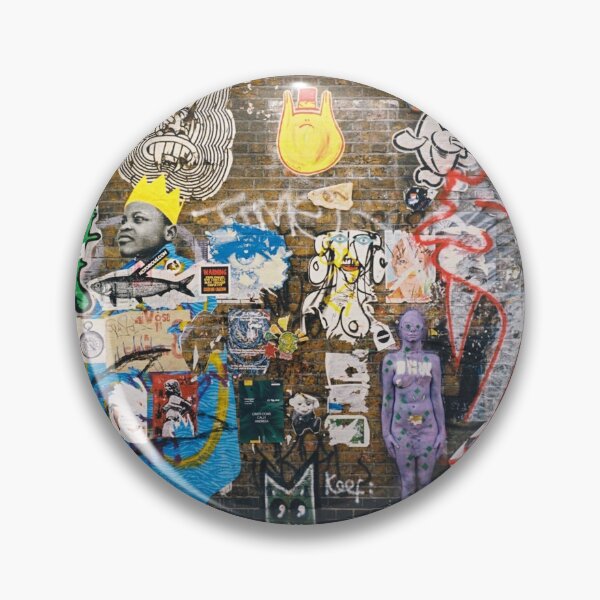 Street art in London Buxton Pin