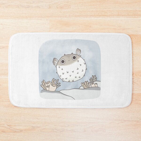 Item preview, Curious Pufferfish designed and sold by hellocassie.