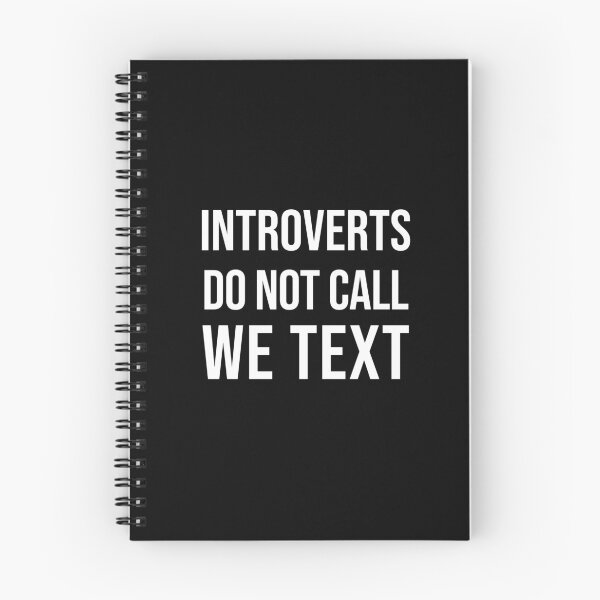Item preview, Introverts text designed and sold by kailukask.