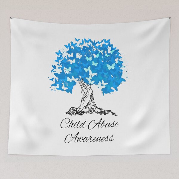 Item preview, Child Abuse Awareness Butterfly Support  designed and sold by NadzeyaD.