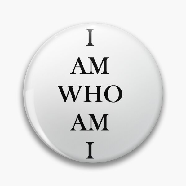 Item preview, I AM WHO I AM -WHO AM I? designed and sold by Speckle.
