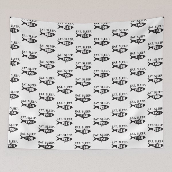 Item preview, Eat, Sleep, Fish designed and sold by Grafeek.