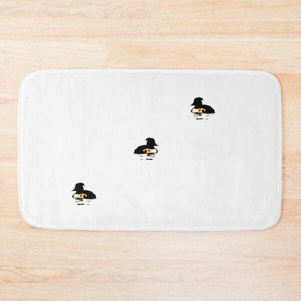 Item preview, Stylized tufted duck designed and sold by derbyshireduck.