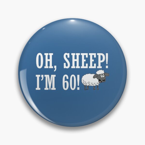 Item preview, Oh Sheep I'm 60 Cartoon Ewe designed and sold by jaycartoonist.