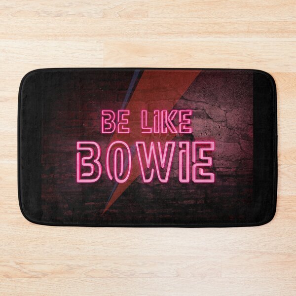 Item preview, Be Like Bowie NEON EFFECT prints, David Bowie Artwork, Bowie Poster designed and sold by ArtNationX.