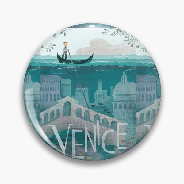 Item preview, Vinatge Venice Italy designed and sold by repeat art.