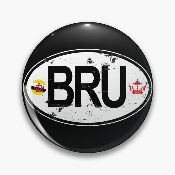 Item preview, Brunei Oval Country Code Decal designed and sold by rogue-design.