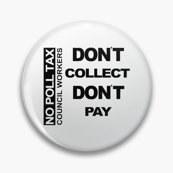 Item preview, No Poll Tax designed and sold by TrainWreckTees.