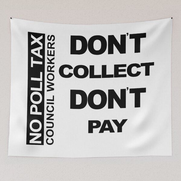 Item preview, No Poll Tax designed and sold by TrainWreckTees.