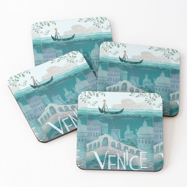 Item preview, Vinatge Venice Italy designed and sold by repeat art.