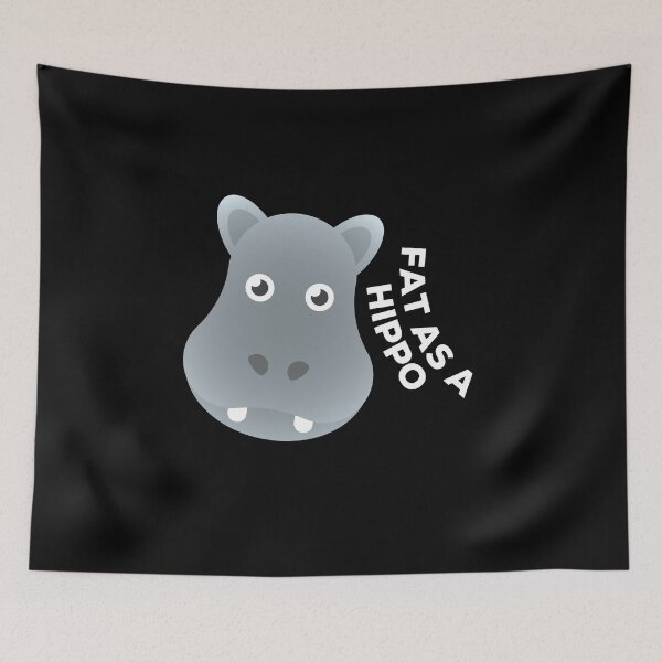 Item preview, Fat Like A Hippo designed and sold by IBMClothing.