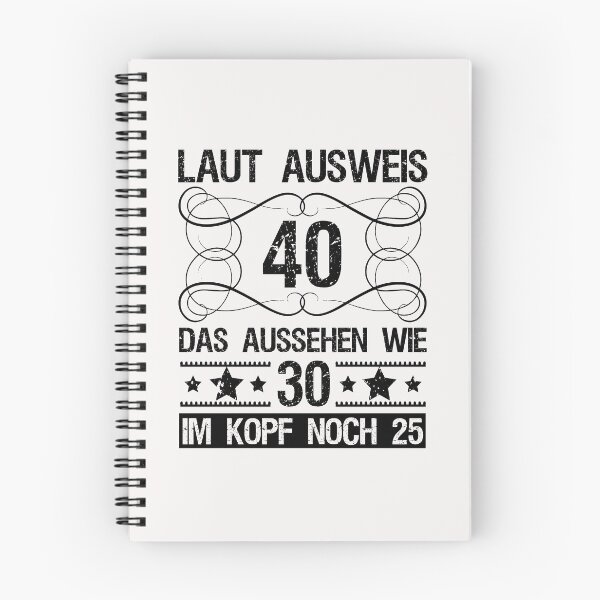 Item preview, Funny saying 40th birthday gift man woman 40 years old designed and sold by Victorias-Art.