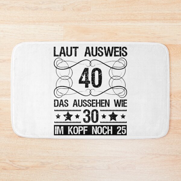 Item preview, Funny saying 40th birthday gift man woman 40 years old designed and sold by Victorias-Art.