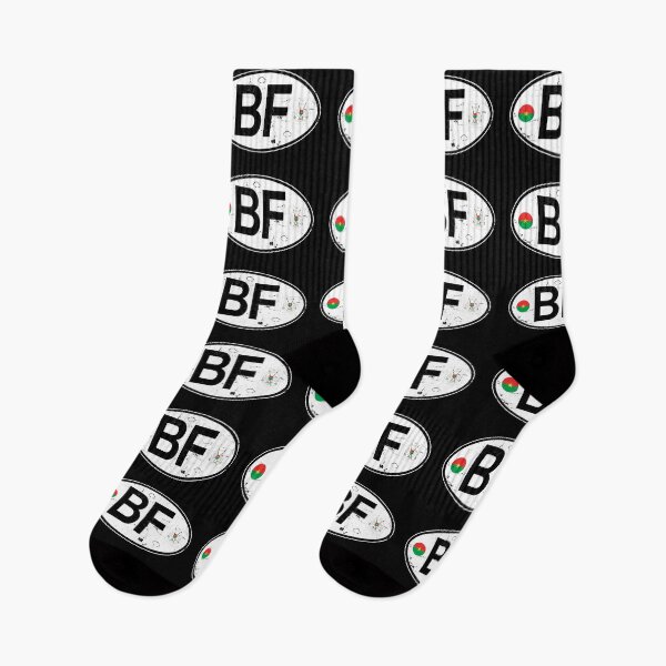 Item preview, Burkina Faso Oval Country Code Decal designed and sold by rogue-design.