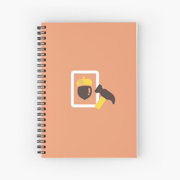 DIY Recipes App Logo Animal Crossing New Horizons Spiral Notebook