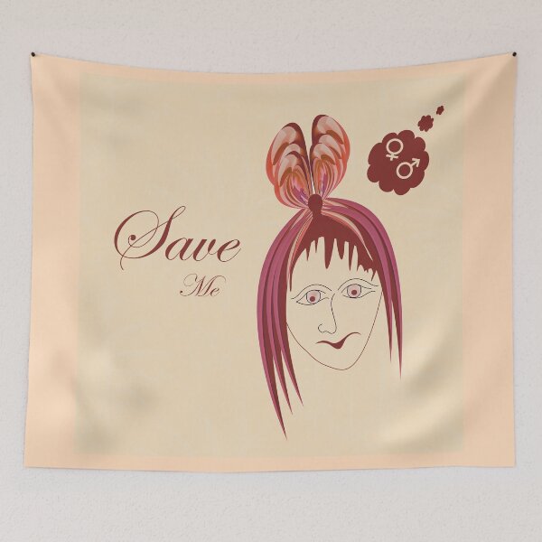 Item preview, save female  save world design designed and sold by hutofdesigns.