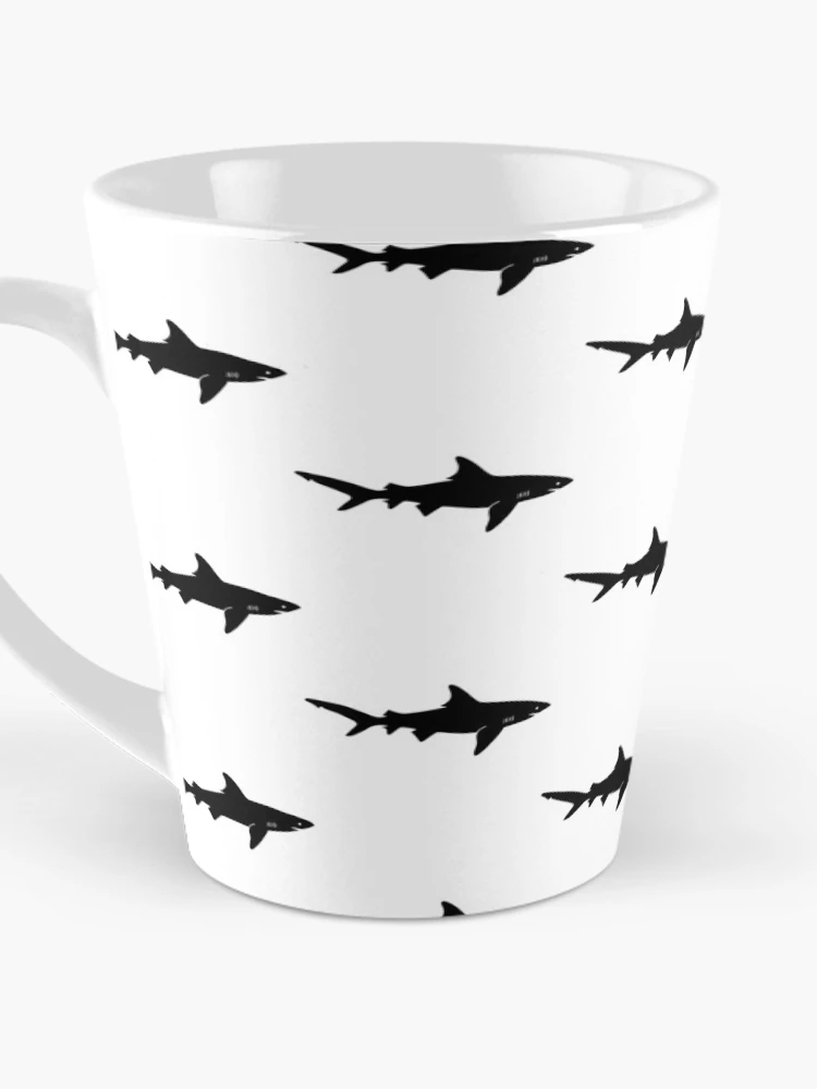 Thumbnail 3 of 4, Coffee Mug, Shark Shadow designed and sold by Visualsplendors.