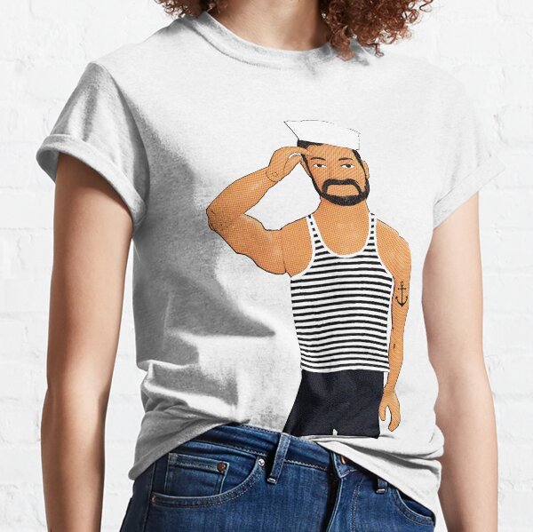 Hello Sailor! Funny Gay Art! Classic T-Shirt