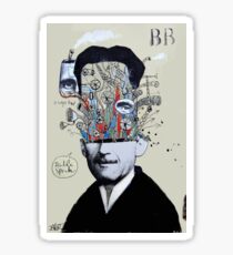 deconstructing george orwell Sticker