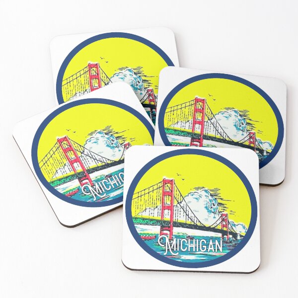 Item preview, Michigan Vintage Decal designed and sold by Decal Mania.