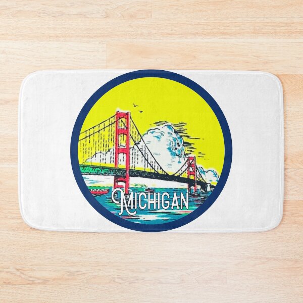 Item preview, Michigan Vintage Decal designed and sold by Decal Mania.