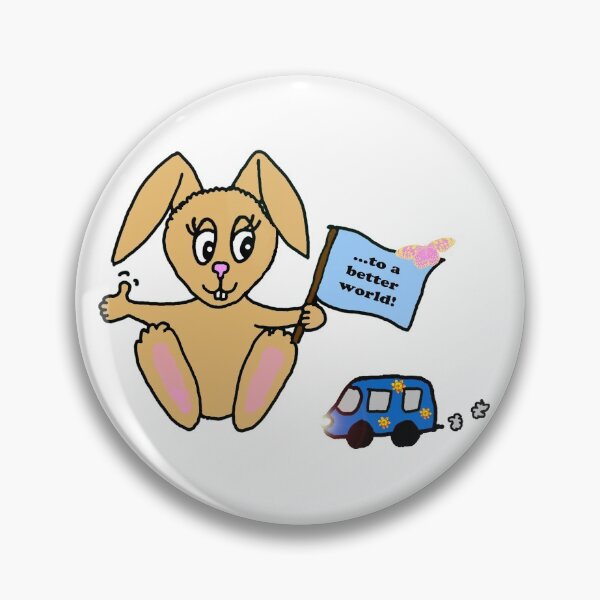 Item preview, Hitchhiking rabbit designed and sold by MarionsArt.