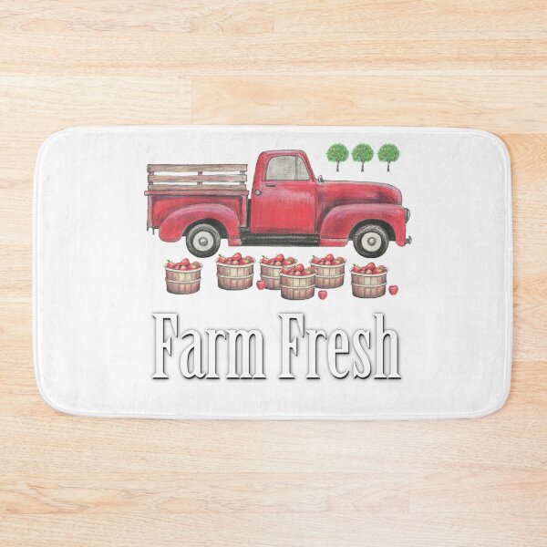 Item preview, Old Red Farm Truck - Farm Fresh designed and sold by tandre.