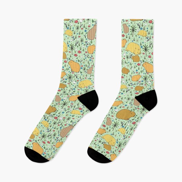 Item preview, Capybaras in Green designed and sold by Nemki.