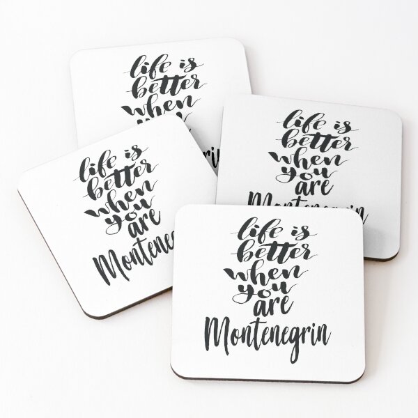 Item preview, Life is Better When You Are Montenegrin designed and sold by ProjectX23.