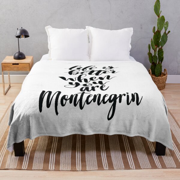 Item preview, Life is Better When You Are Montenegrin designed and sold by ProjectX23.