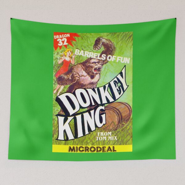 Item preview, Donkey King designed and sold by RetroTrader.